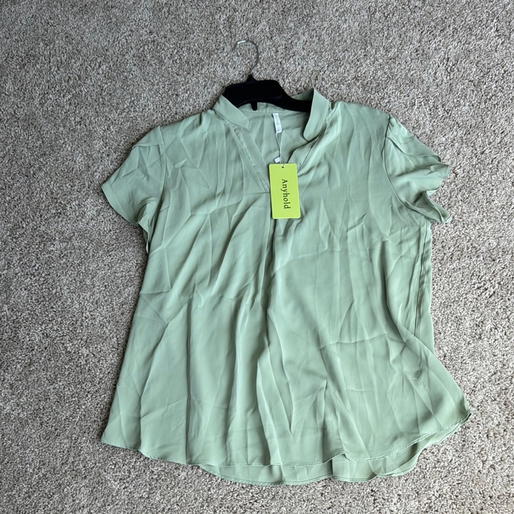 Papaya Mint Green Women's Blouse